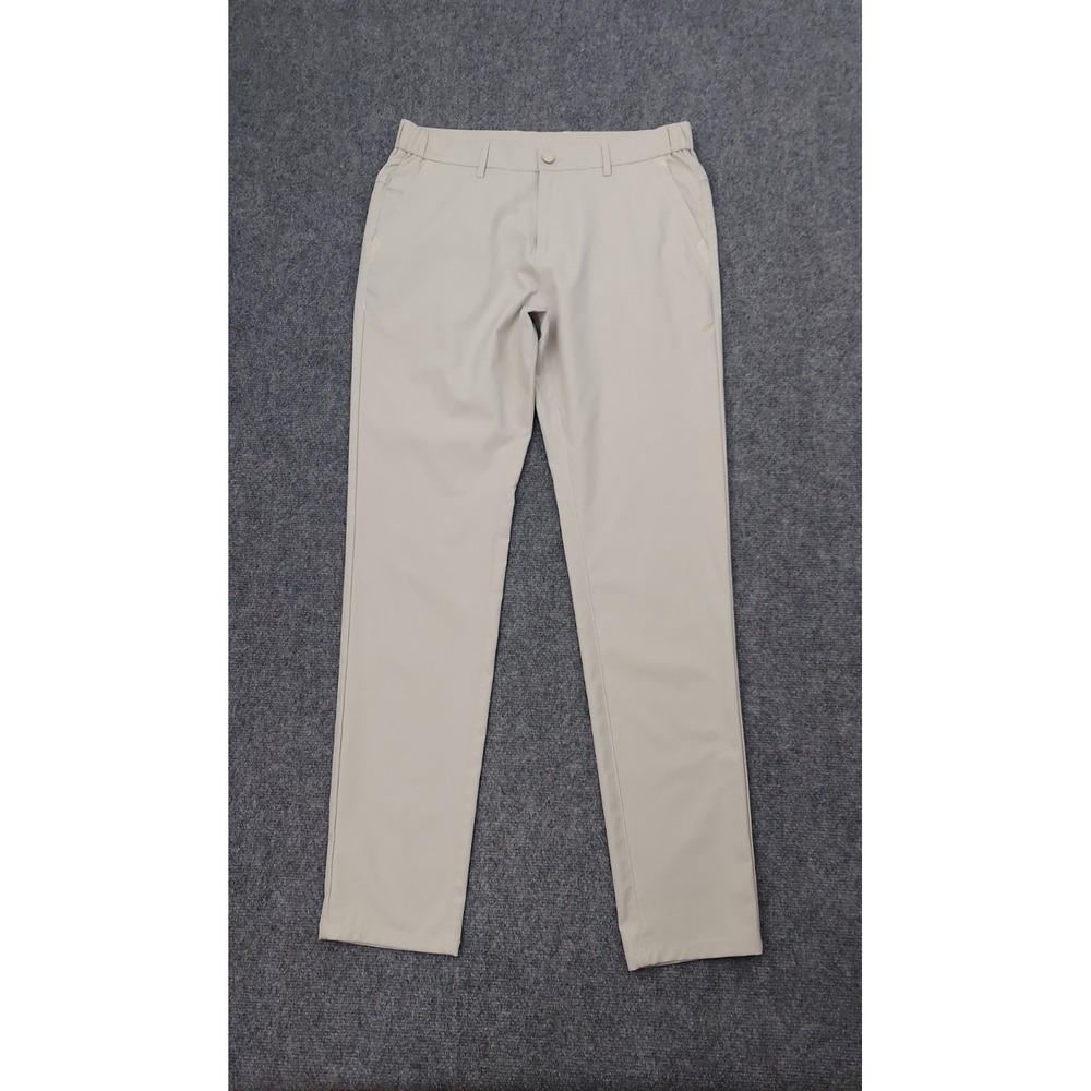 JACK ARCHER Jetsetter Pants Mens Stone 33x34 Beige Tech Golf Chino Stretch
